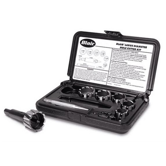 Blair 11091 Large Diameter Rotabroach Cutter Kit - Fractional