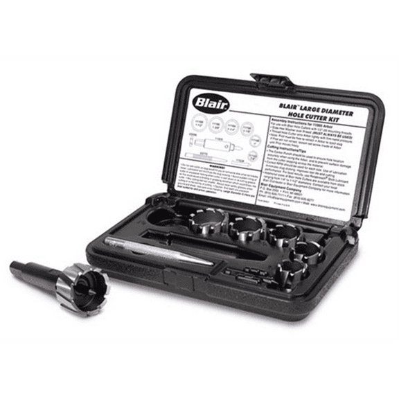 Blair 11091 Large Diameter Rotabroach Cutter Kit - Fractional