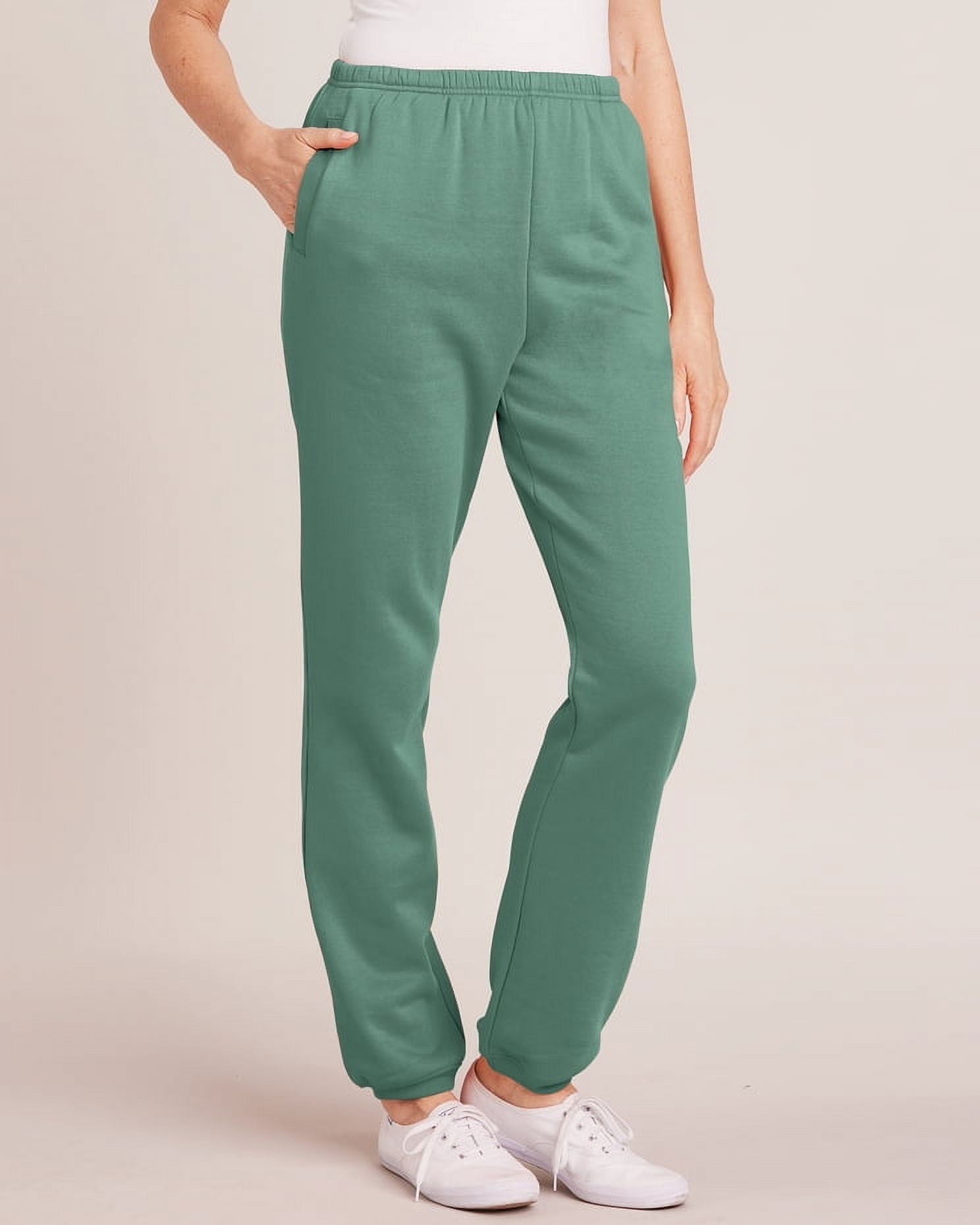 Blair Womens Better-Than-Basic Elastic-Waist Fleece Pants - Walmart.com