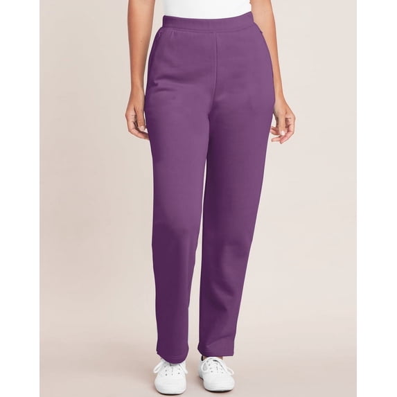 Blair Womens Better‑Than‑Basic Petite Short Zip Pocket Fleece Pants