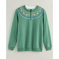 thumbnail image 1 of Blair Womens Better-Than-Basic Quarter-Zip Sweatshirt, 1 of 1