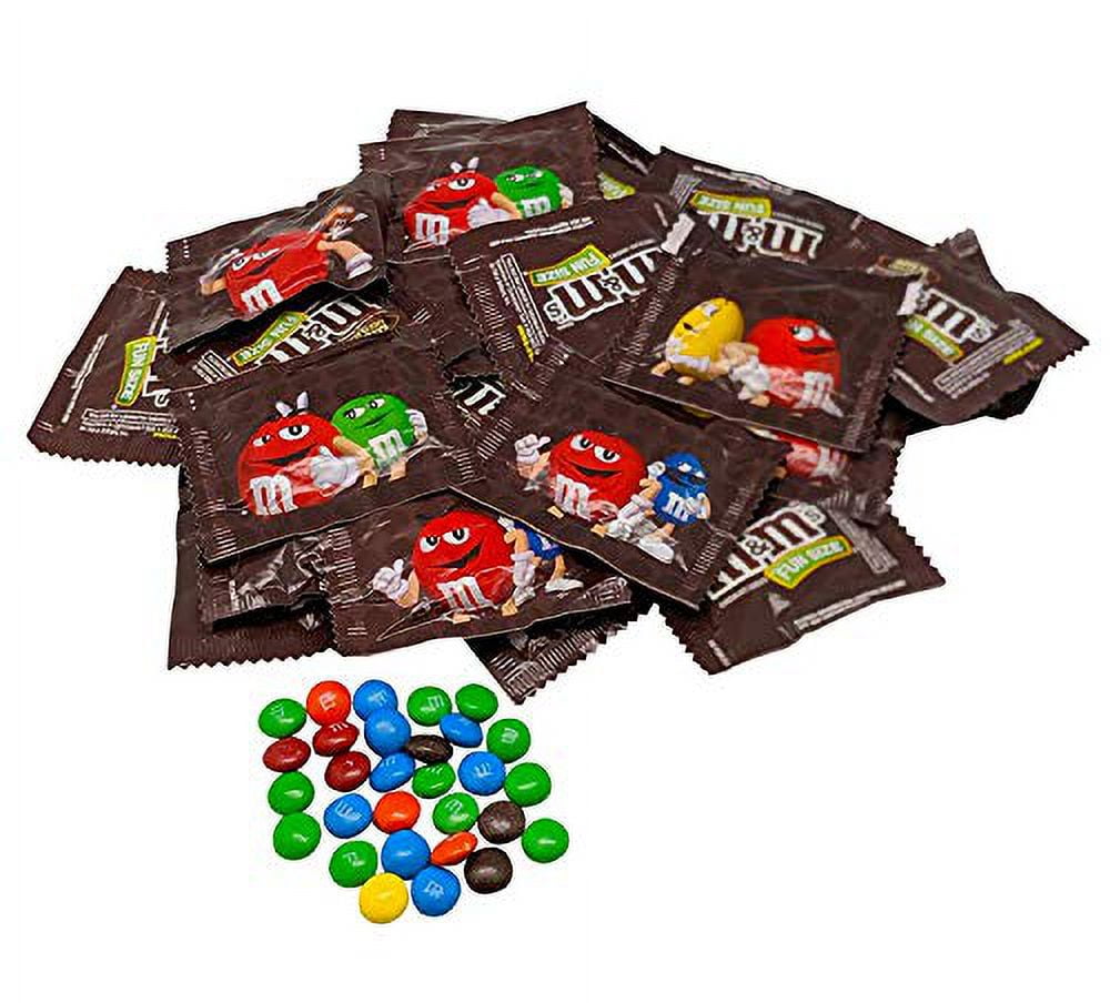 Blair Candy - M&Ms Milk Chocolate Fun Size Candy - 3 lbs. Resealable Bag