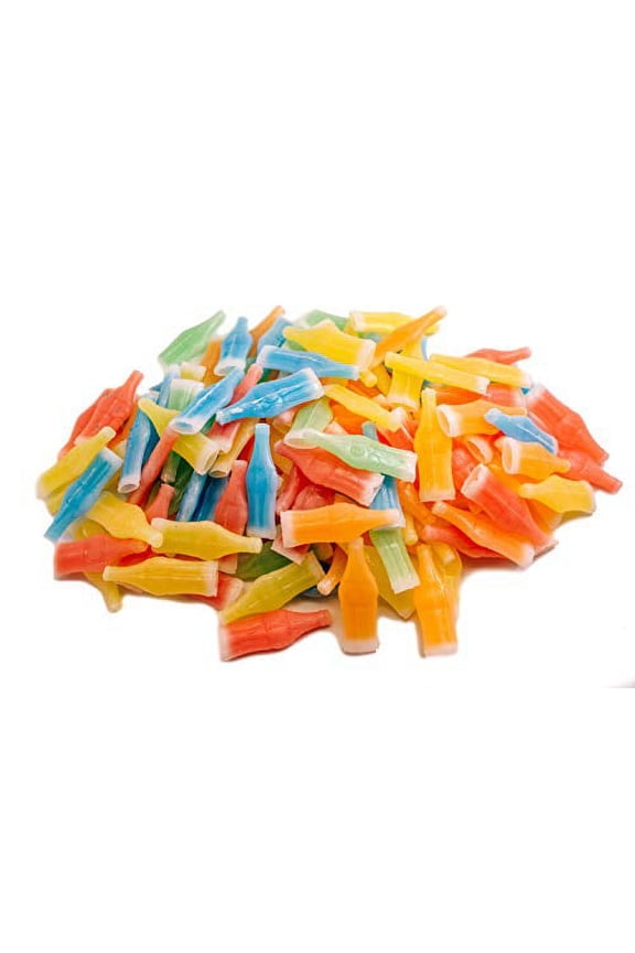Blair CandyNik-L-Nips Wax Bottle Candy - 3 lbs. Resealable Candy Bag