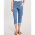 thumbnail image 1 of Blair Womens Denimease™ Classic 5-Pocket Capris, 1 of 1