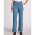 thumbnail image 1 of Blair Womens Denimease™ Flat Waist Wide Leg Jeans, 1 of 1