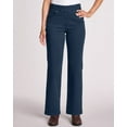 thumbnail image 1 of Blair Womens Denimease™ Petite Short Flat Waist Wide Leg Jeans, 1 of 1