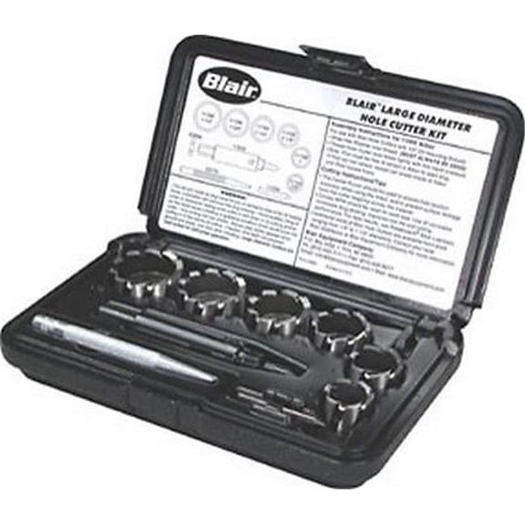 Blair Equipment BLR-11091 Rotabroach Large Diameter Holcutter Kit