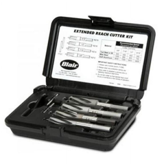Extended Reach Cutter Kit - 3/8, 7/16, 1/2, & 3/4" Extended Reach Cutters & Two Extra Pilots 16006