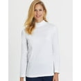thumbnail image 1 of Blair Womens Essential Knit Long Sleeve Mock Top, 1 of 6