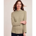 thumbnail image 1 of Blair Womens Essential Knit Long Sleeve Mock Top, 1 of 6