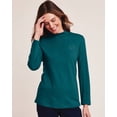 thumbnail image 1 of Blair Womens Essential Knit Long Sleeve Mock Top, 1 of 6
