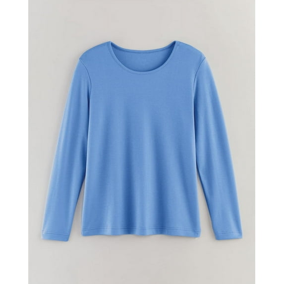 Blair Womens Essential Knit Long Sleeve Tee