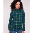thumbnail image 1 of Blair Womens Essential Knit Patterned Mock Top, 1 of 1