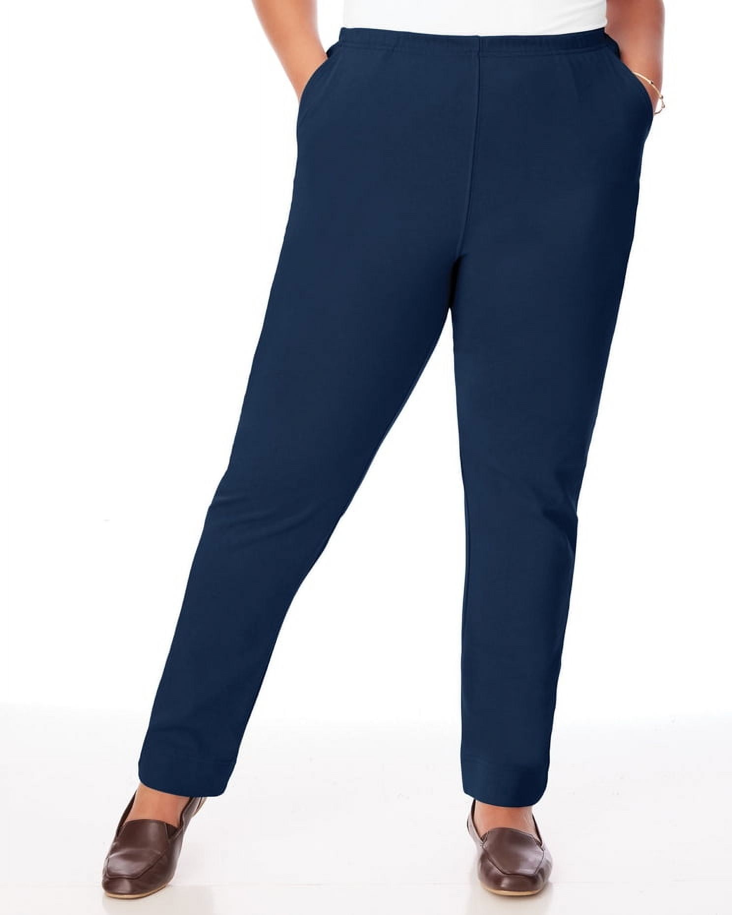 Blair Womens Essential Knit PullOn Pants
