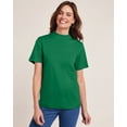 thumbnail image 1 of Blair Womens Essential Knit Short-Sleeve Mockneck Top, 1 of 1