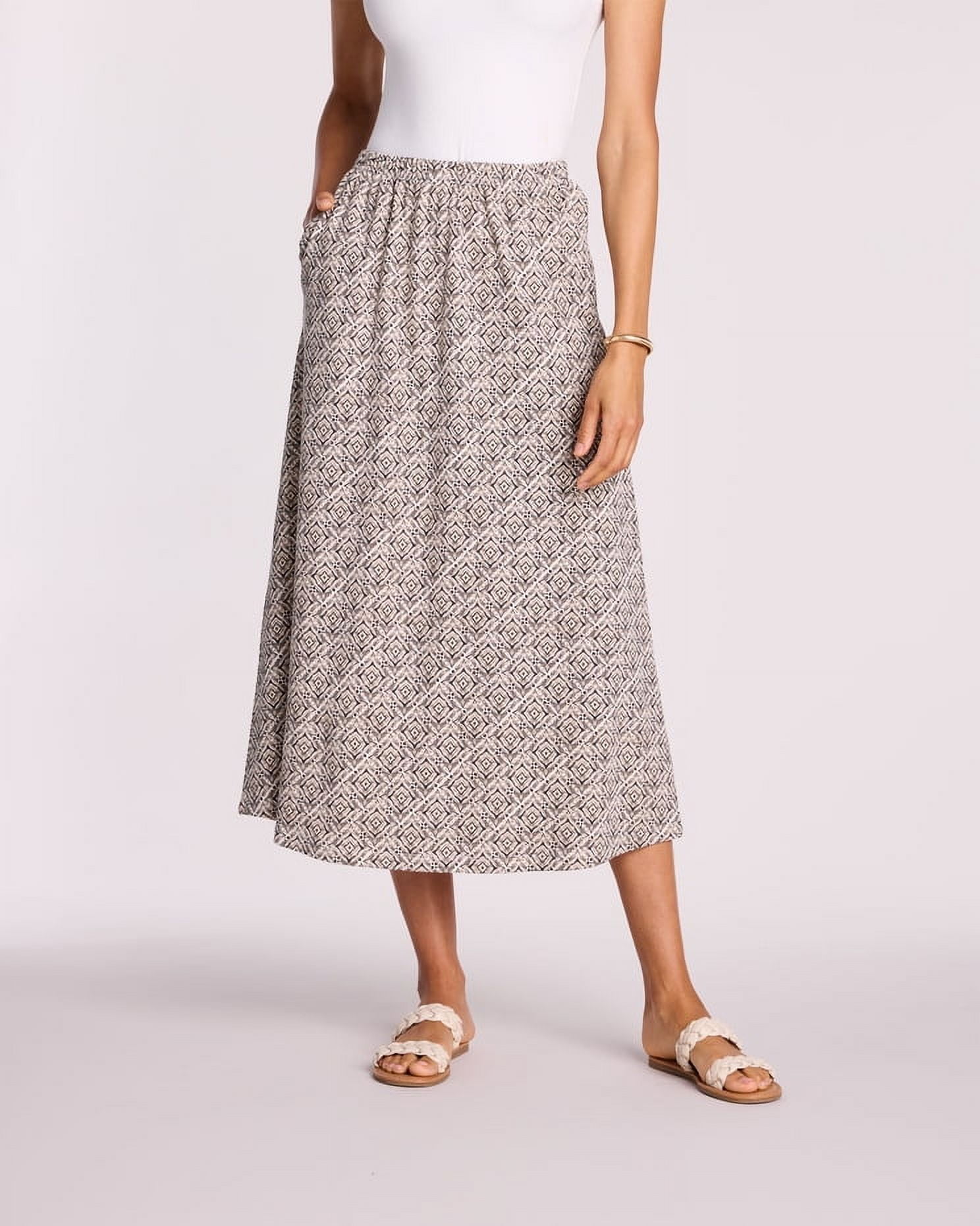 Blair Womens Essential Knit Skirt