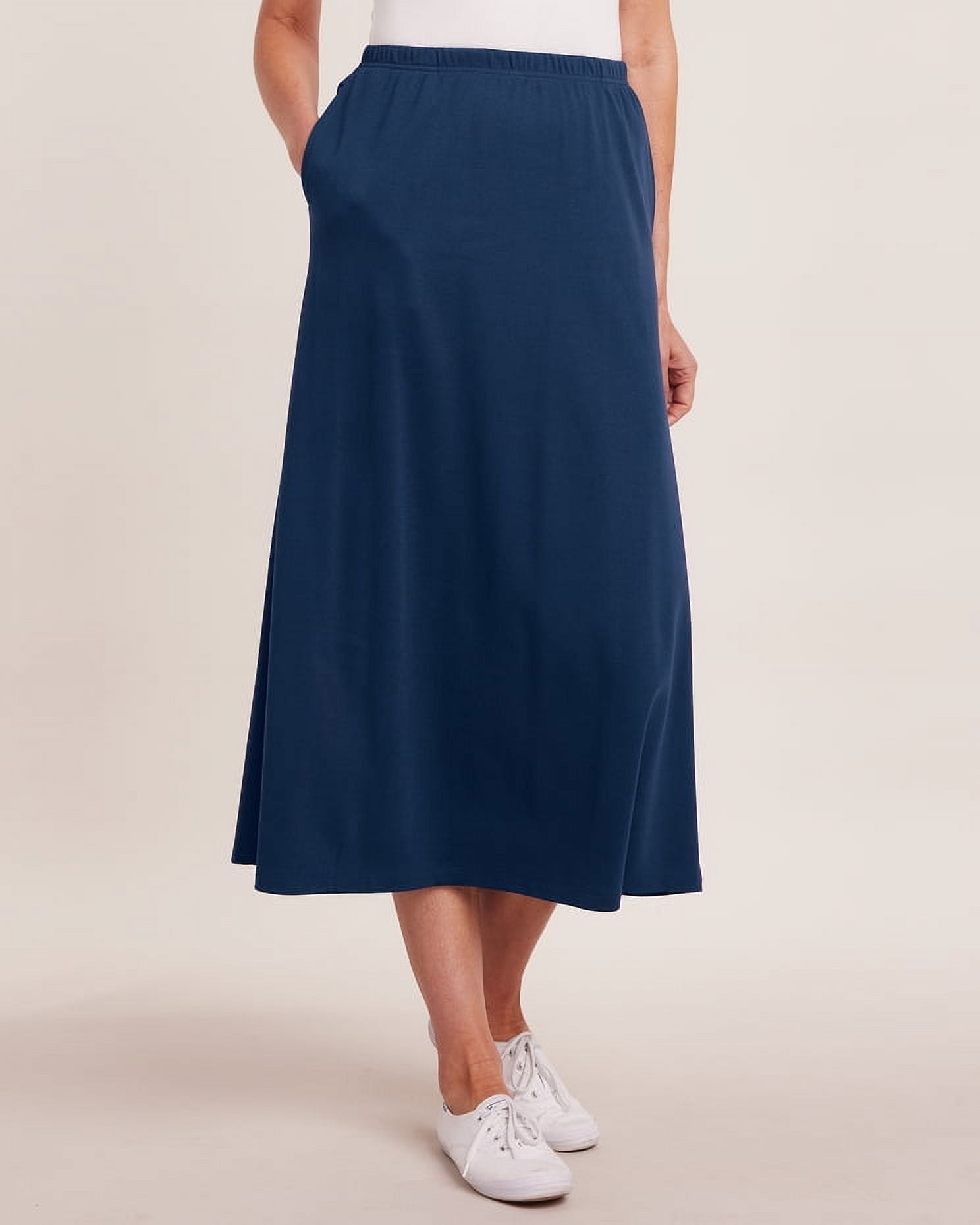 Blair Womens Essential Knit Skirt