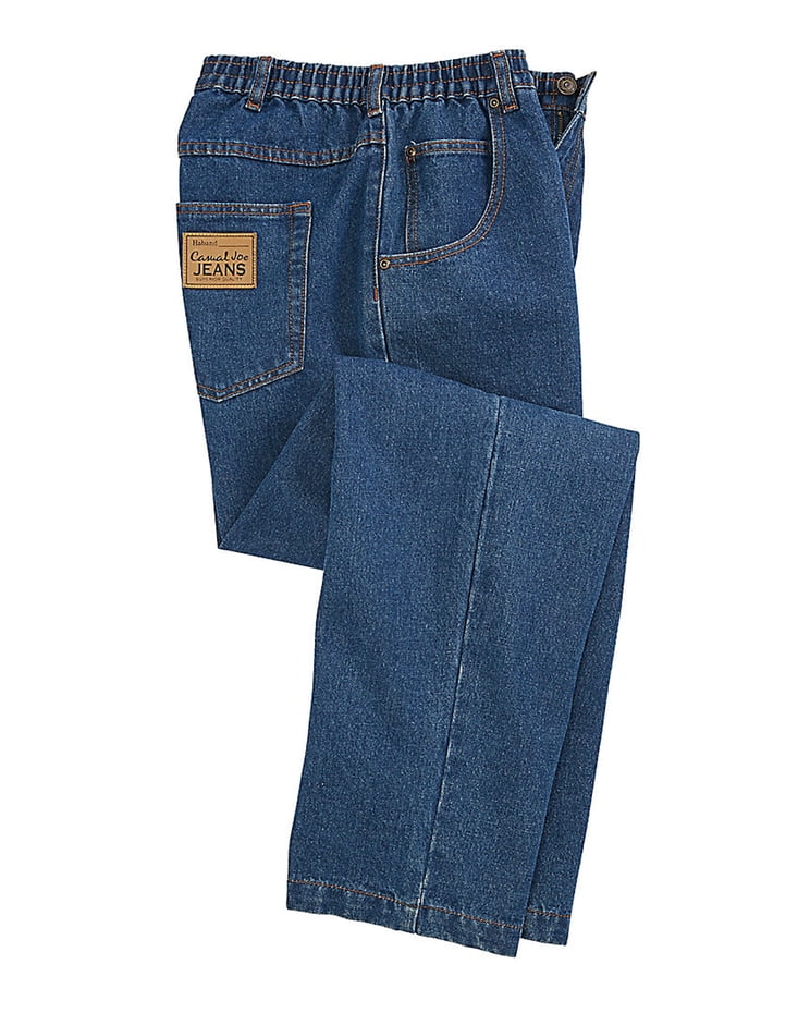 Blair Mens Blair Haband Men’S Casual Joe® Stretch Waist Jeans