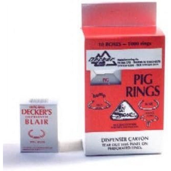 Decker Manufacturing Hog Ring - Universal Fit Automotive Specialty Part