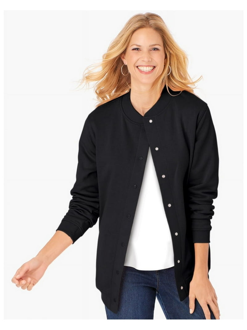 ジャケット・アウター Blair Blair Womens Iconic Fleece Jacket - Walmart.com