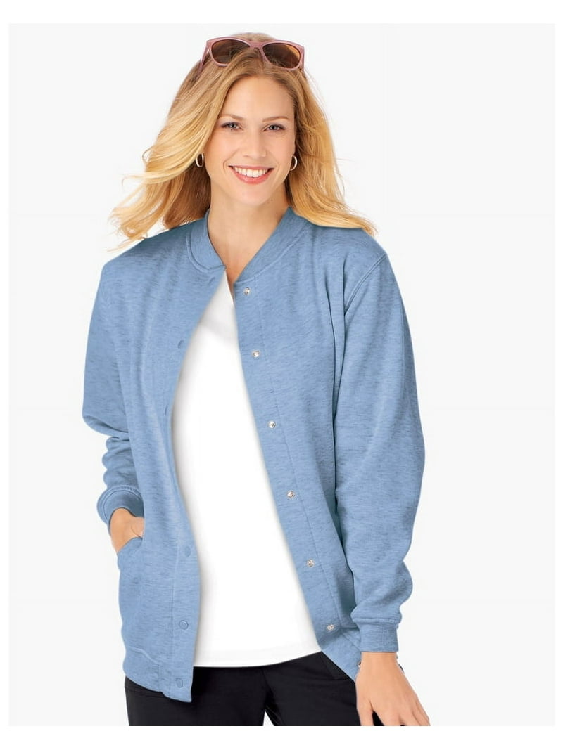 ジャケット・アウター Blair Blair Womens Iconic Fleece Jacket - Walmart.com