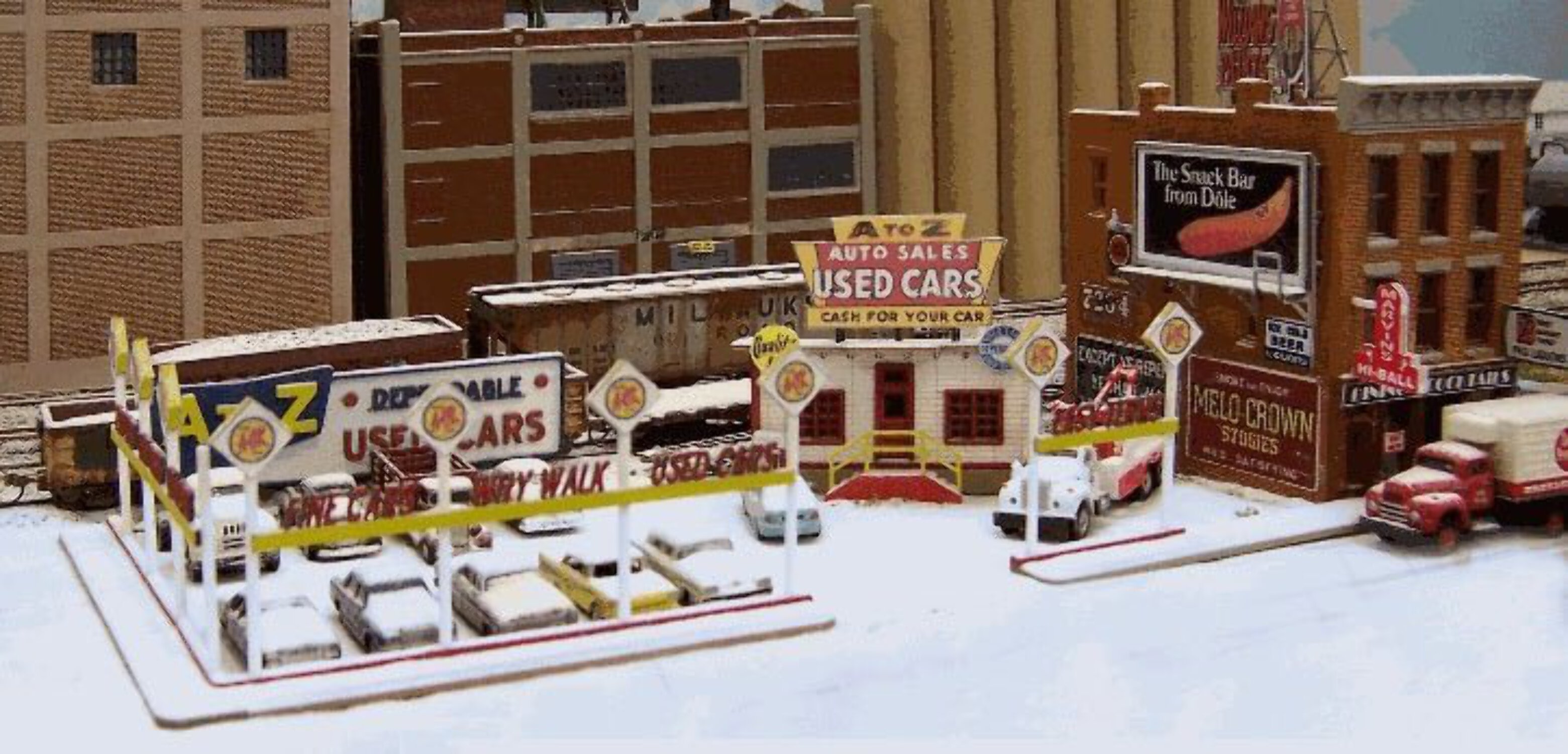 Blair Line LLC "A to Z Used Cars" Structure Kit, HO Scale