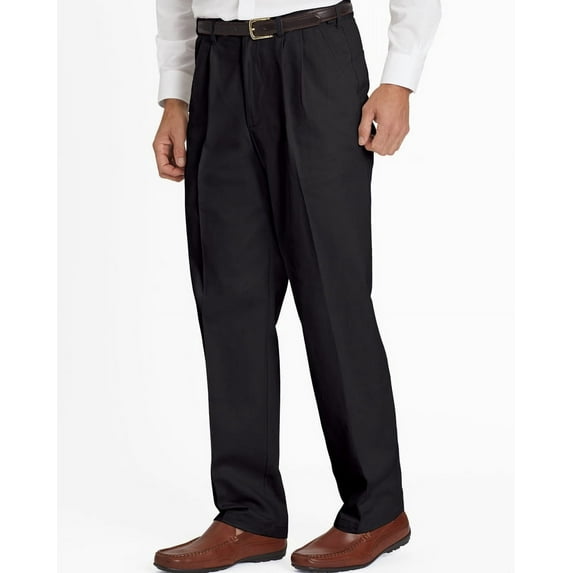 Blair Mens Johnblairflex Adjust-A-Band Relaxed-Fit Pleated Chinos