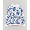 thumbnail image 1 of Blair Womens Print Better-Than-Basic Fleece Sweatshirt, 1 of 1