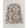 thumbnail image 1 of Blair Womens Print Better-Than-Basic Fleece Sweatshirt, 1 of 1