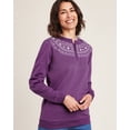 thumbnail image 1 of Blair Womens Printed Yoke Sweatshirt, 1 of 1