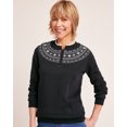 thumbnail image 1 of Blair Womens Printed Yoke Sweatshirt, 1 of 1
