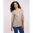 thumbnail image 1 of Blair Womens Ribbed Henley Top, 1 of 1