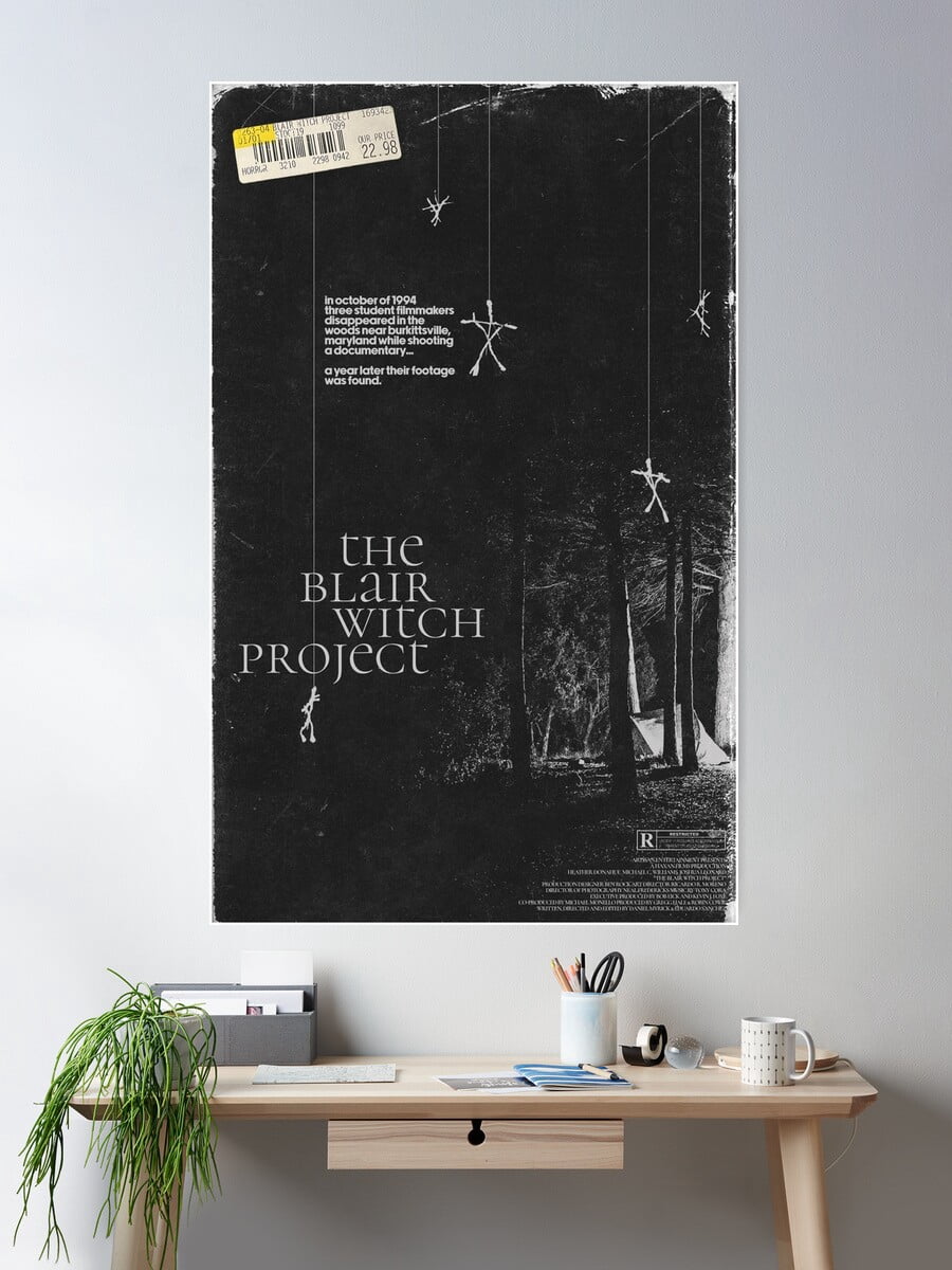 Blair Witch Project | Movie Poster Poster Wall Art, Modern Wall Decor ...