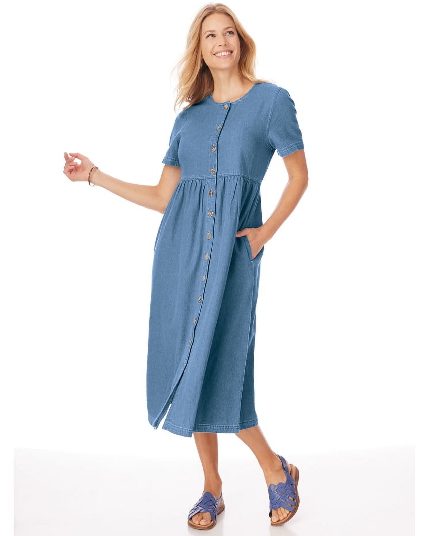 blair denim dress Olivaceous: Blair Denim Dress Denim / M