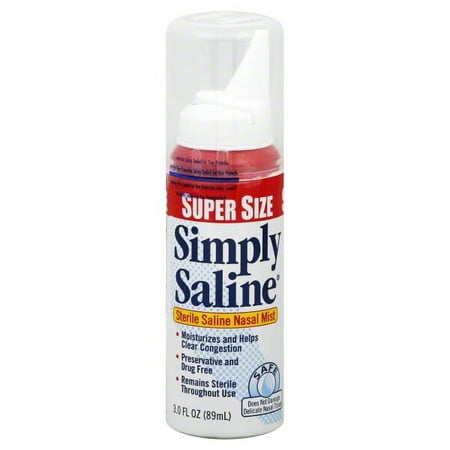 Blairex Simply Saline Nasal Mist, 3 oz