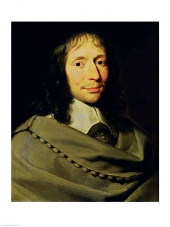 Blaise Pascal Canvas Art - Philippe De Champaigne (24 x 36)