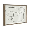 thumbnail image 1 of Blake 871 Modern Circles 24 in x 18 in Framed Painting Art Print, by Kate and Laurel, 1 of 6