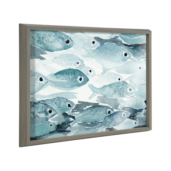Blake Aholehole 24 in x 18 in Framed Painting Art Prints, by Kate and Laurel