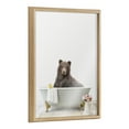 thumbnail image 1 of Blake Bear Cottage Bathroom 18 in x 24 in Framed Photography Art Prints, by Kate and Laurel, 1 of 8