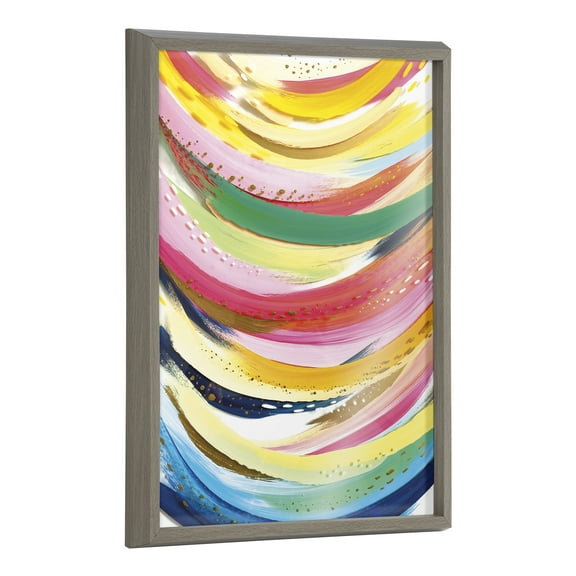 Blake Brushstroke 117 18 in x 24 in Framed Painting Art Prints, by Kate and Laurel