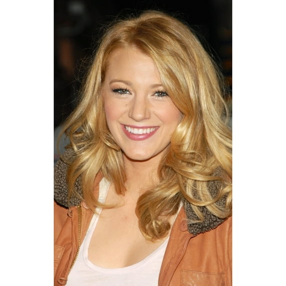 Blake Lively At Talk Show Appearance For Tue - The Late Show With David Letterman Photo Print
