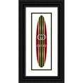 thumbnail image 1 of Blake, Madeline 11x24 Black Ornate Wood Framed with Double Matting Museum Art Print Titled - Fashion Surfboard Italy I, 1 of 4