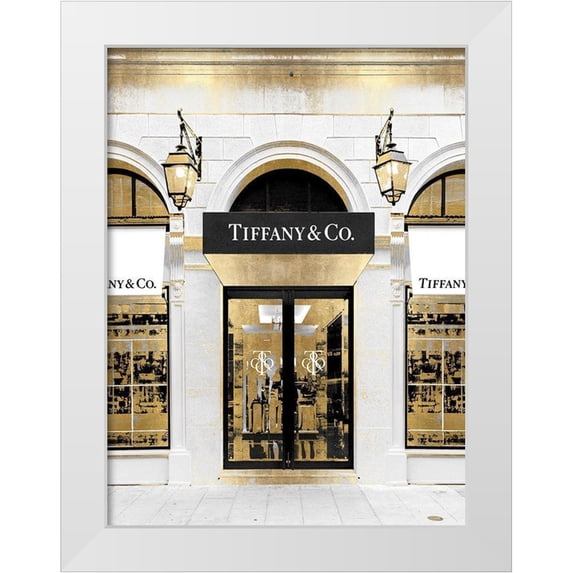 Blake, Madeline 12x14 White Modern Wood Framed Museum Art Print Titled - Designer Entrance IX