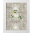 thumbnail image 1 of Blake, Madeline 15x18 White Modern Wood Framed Museum Art Print Titled - Hummingbirds I, 1 of 4