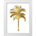 thumbnail image 1 of Blake, Madeline 25x32 White Modern Wood Framed Museum Art Print Titled - Palm Gold II, 1 of 4