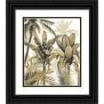 thumbnail image 1 of Blake, Madeline 26x31 Black Ornate Wood Framed with Double Matting Museum Art Print Titled - Palm Forest I, 1 of 4