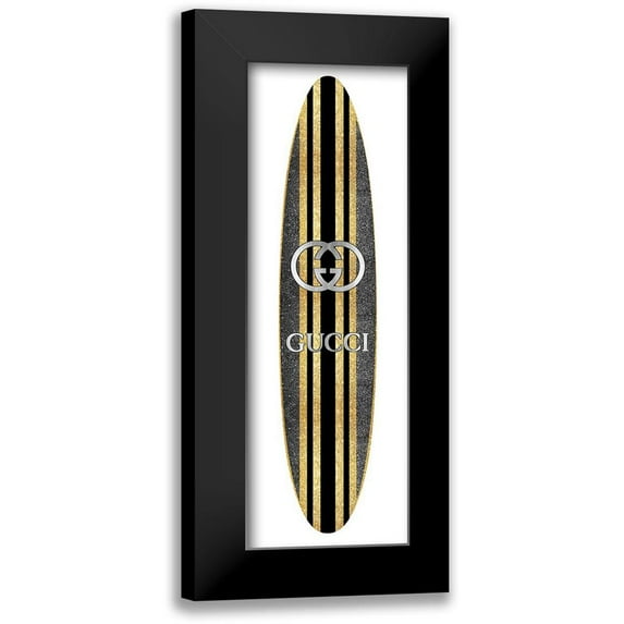 Blake, Madeline 7x14 Black Modern Framed Museum Art Print Titled - Fashion Surfboard Italy III
