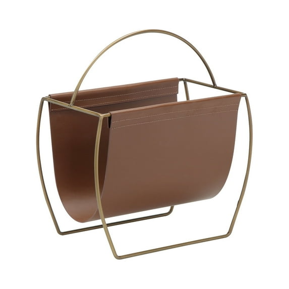 Blake Magazine Rack Gold