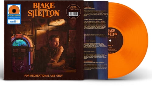 Blake Shelton - For Recreational Use Only - Walmart Exclusive Transparent Orange Vinyl