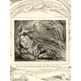 thumbnail image 1 of Blake The Lord Answering Job Out Of Whirlwind 1825 Painting Extra Large XL Wall Art Poster Print, 1 of 3